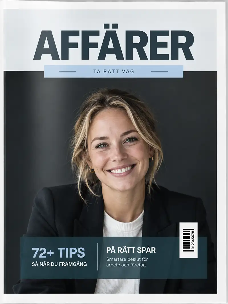 Layoutarbete med text, bilder och dokument