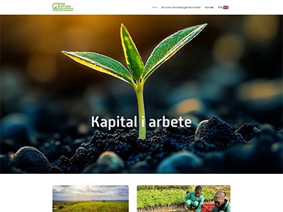 Skärmbild av Tree Partner Solutions