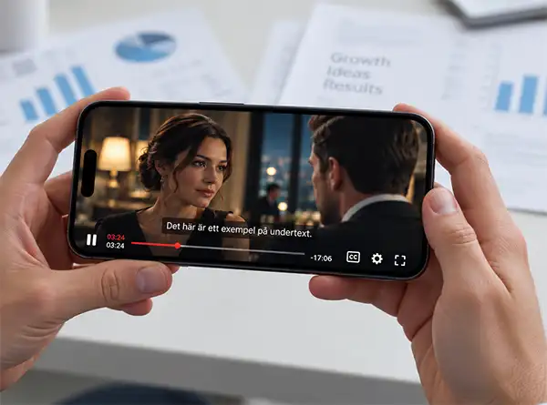 Videoredigering av befintligt material